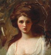 George Romney Lady Hamilton as Circe painting